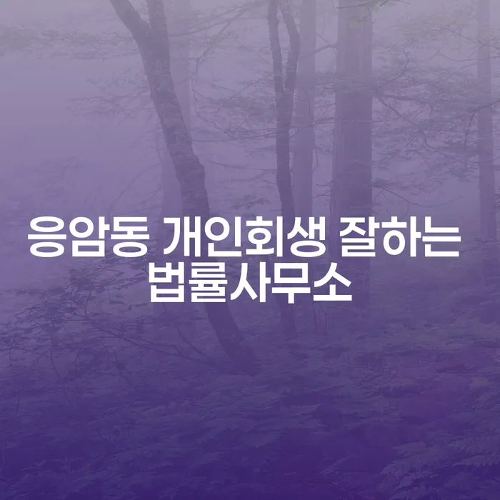 응암동 개인회생 잘하는 법률사무소
