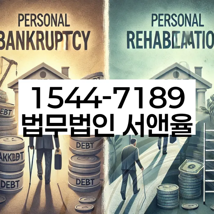 개인회생과 파산의 차이점