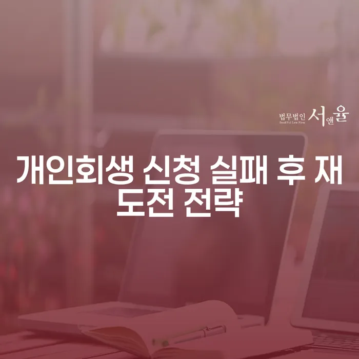 개인회생 신청 실패 후 다시 도전할 수 있는 전략은 무엇일까요?